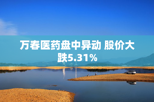 万春医药盘中异动 股价大跌5.31%