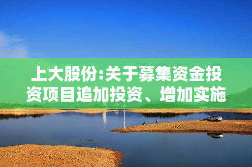 上大股份:关于募集资金投资项目追加投资、增加实施地点及延期的公告