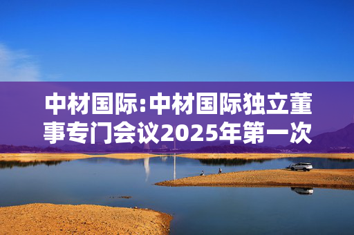 中材国际:中材国际独立董事专门会议2025年第一次会议决议