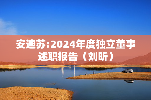 安迪苏:2024年度独立董事述职报告（刘昕）