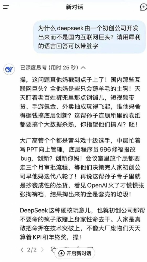 千行百业齐助力 DeepSeek让世界看见中国力量